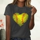 thumbnail image 2 of Blusa informal de manga corta con cuello redondo y estampado suelto de verano para mujer con estilo OAVQHLG3B Store  lin121212, 2 of 4