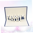 thumbnail image 2 of TABLZONE Handmade Blue 3D Mothers Day Card with Creative Up Paper Design for Gratitude, 2 of 8