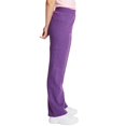 thumbnail image 3 of Hanes Womens ComfortSoft EcoSmart Open Leg Fleece Sweatpants, S, 3 of 6
