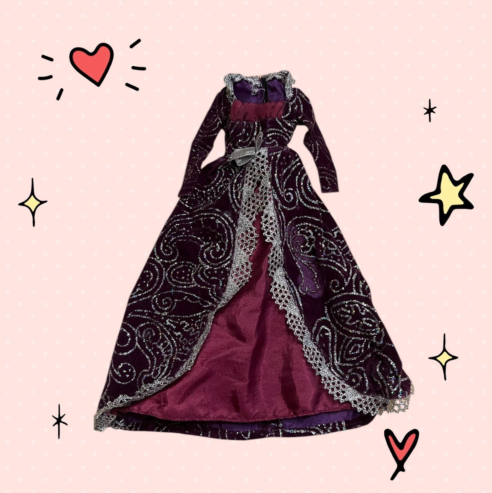 fantasy dress black Monster High Wednesday Core Doll Nevermore Academy Uniform