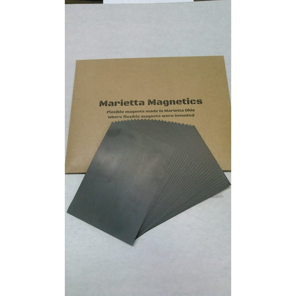 Marietta Magnetics 8.5 x 11 Plain Magnet Sheets 30 mil - 25 Pack