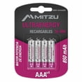 thumbnail image 2 of Paquete 4 Baterías Recargables AAA 850 mAh Mitzu, 2 of 2