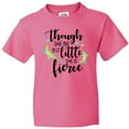 thumbnail image 3 of Inktastic Though She Be but Little She is Fierce Shakespeare Youth T-Shirt, 3 of 5