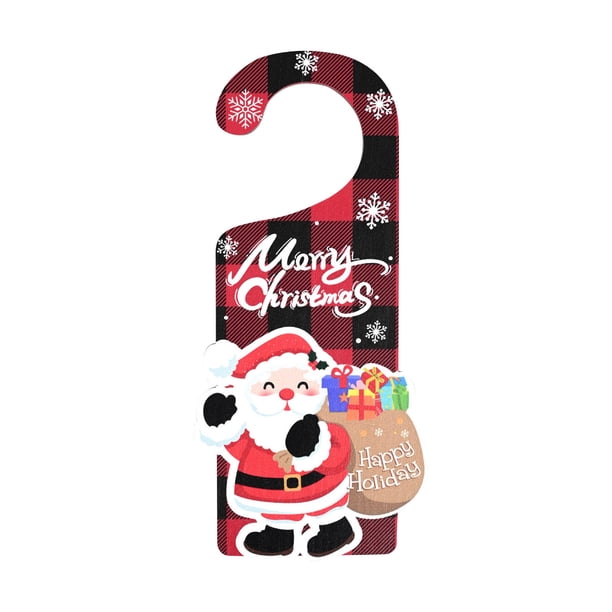 Navidad decoración color impreso, soporte madera pendiente, adornos decorativos, Navidad 2024, regalos hogar,Christmas decorations, wooden sign, home layout, cute ornaments, for bedroom