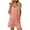 Orange, variant on Axiiglly Jumpsuits for Women Adjustable Straps Short Rompers Sleeveless Ribbed Knit Short Jumpsuits Comfy Loose Overalls with Pockets Summer Casual Beach Outfits