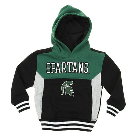 - Gen 2 NCAA Kids Michigan State Spartans Throwback Block Hoodie