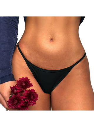 GORHGORH Women's Lingerie Underwear Open Butt Back Briefs Panties
