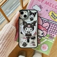 thumbnail image 4 of Sanrio Hello Kitty Kuromi Melody Cinnamoroll Magnetic Attraction Stand Case For iPhone 15 14 11 13 12 Pro Max Back Case  Wangyu, 4 of 7