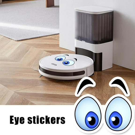 HPDL 2 Packs Robot Funny Eye Stickers Waterproof Cartoon Eye Stickers