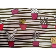 thumbnail image 5 of oneOone Silk Tabby Fabric Leaves & Floral Block Print Fabric By Yard 42 Inch Wide, 5 of 5