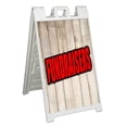 thumbnail image 1 of Fundraisers (24" X 36") Standard A-Frame Signicade, Includes Decal Applied To Stand, 1 of 4