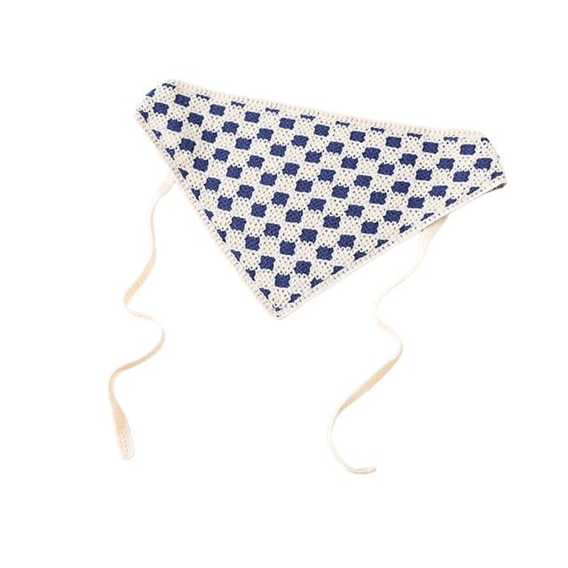 Womens Printed Headscarf Accessories Knitted Lace Headband
