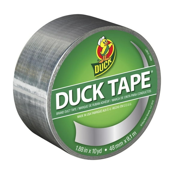 Color Duck Tape® Brand Duct Tape, Chrome, 1.88 in. x 10 yd.
