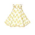 thumbnail image 5 of Flower Girls Dress Yellow Bridesmaid Pageant Wedding Party 6 Years, 5 of 7
