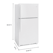 WHIRLPOOL WRT541SZDW TOP FREEZER FREESTANDING REFRIGERATOR Stainless Steel