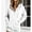 White, variant on Qulqfy Hoodies for Women Soft Lightweight Winter Fall Sky Blue Hooded Casual Drawstring Zip Up Long Sleeve Loose Track Jackets with Pockets S