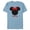 Ocean Blue, variant on Disney Minnie Mouse Nana Grandma Red Bow Family Mother’s Day - Short Sleeve Blended T-Shirt for Adults - Customized-Yellow