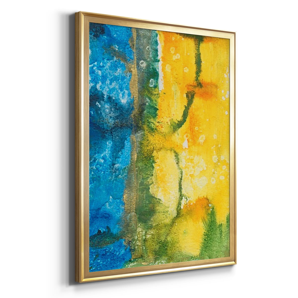 Aquatic Energy I Premium Framed Print, in Gold, Black, or Silver - Ready to Hang