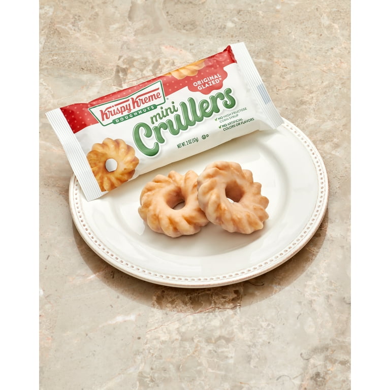 Krispy Kreme Mini Cruller Orig Glazed 2ct