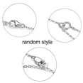 thumbnail image 7 of Rhodium Plated 925 Sterling Silver Snake Chain Necklaces with S925 Stamp Platinum 18.90x0.03 inch(48x0.08cm), 7 of 7