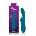 thumbnail image 2 of Viben Razzle Rechargeable Waterproof Silicone Triple-Motor Thumping Rabbit Vibrator, Ocean, 2 of 5