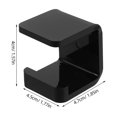 thumbnail image 2 of WASHWEPE 1Jgo Rack Negro De Pared Para De Hockey Con Montaje Simple Para Uso En Garajes Y Clubes, 2 of 8
