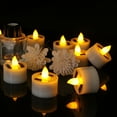 thumbnail image 3 of Outdoor Solar Christmas Decorations Solar Candle Tea Simulation Led Electronic Candle Outdoor Christmas Halloween Small Tea Wax Solar Christmas Decorations Outdoor, 3 of 4