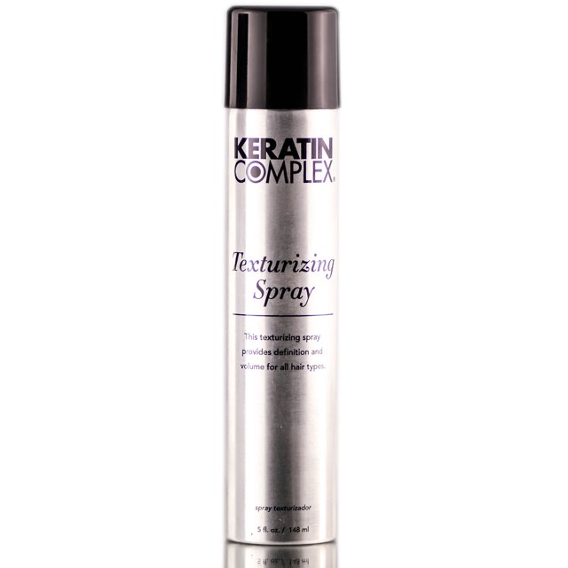 5 oz , Keratin Complex Texturizing Spray Hair Scalp - Pack of 1 w/ Sleek Teasing Comb Keratin Complex by Sleekshop belleza