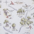 thumbnail image 3 of Disney Classic Winnie the Pooh 100 Acre Woods Fitted Crib Sheet, 3 of 4