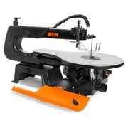 WEN 16-Inch Variable Speed Scroll Saw with Easy-Access Blade Changes and Work Light