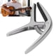 thumbnail image 5 of Clip De Instrumento De Cuerda, Cuerpo De Aleación De Zinc Resistente A La Oxidación Para Guitarra Capo Para Bajo Para Violín Para Ukelele ANGGREK BC1310, 5 of 8