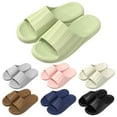 thumbnail image 4 of Couples Women Men Solid Warm Mens Slippers Shower Room Home Non Mens Slippers Size 8 Slip Breathable Massage Soft Mens S Slippers Sole Quick Drying Slipper Comfortable Flat Shoes 9, 4 of 4