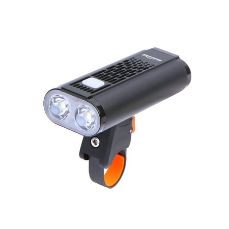 Magicshine Monteer 1400 bike headlight, 2xCREE XM-L2 LEDs, 1400 lumens of max output, all in one design road bike front light USB rechargeable and Battery Cartridge