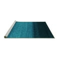 thumbnail image 2 of Ahgly Company Machine Washable Indoor Rectangle Abstract Turquoise Blue Contemporary Area Rugs, 5' x 8', 2 of 4