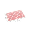 thumbnail image 3 of Bathroom Floor Mat, Entrance Water Absorption Non-slip Carpet, Fine Fiber Polyester, Machine Washable, Soft, For Bathroom, Kitchen, Bedroom, 3 of 6