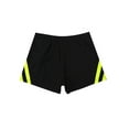 thumbnail image 5 of TiaoBug Kids Boys Shorts Athletic Sports Gymnastics Yoga Workout Tumbling Practice Activewear Biker Shorts Fluorescent Yellow 14, 5 of 6