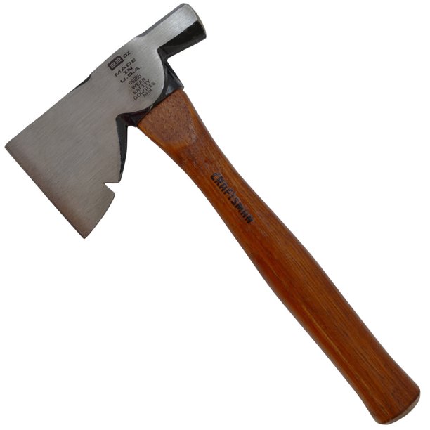 Craftsman Half Hatchet 22 oz. Head Axe 31/2 in. Blade Hickory Handle