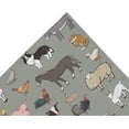 thumbnail image 3 of Coolnut Farm Animals Tapestry Aesthetic Tapestry Wall Hanging 90" x 60" Inches Home Decor Gifts, 3 of 6