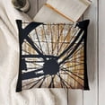 thumbnail image 3 of YINGXI  Throw Pillow Covers Inspirational Quotes with Black Bicycle Decorative Pillow Covers Home Decor 20x20in, 3 of 5