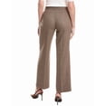 thumbnail image 2 of Elie Tahari womens  High-Waisted Straight Leg Belted Wool-Blend Pant, 10, Blue, 2 of 3