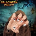 thumbnail image 3 of 1500 Pegatinas de uñas para Halloween de TailaiMei, 12 hojas de plantillas autoadhesivas para arte de uñas DIY en Halloween, Incluye calabaza/murciélago/fantasma/bruja, etc, 3 of 3