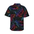 thumbnail image 3 of JUNZAN Sea Turtle Pattern Hawaiian Shirt for Men,Summer Beach Casual Short Sleeve Button Down Shirts-Small, 3 of 9