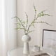 thumbnail image 5 of Mesa de comedor con flores de imitación, mueble de TV, decoración con ramas de sauce nevado, muebles for el hogar, 5 of 5