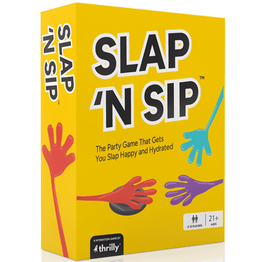 Slap ’N Sip Adult Party Game for Ages 21 and up, from Asmodee