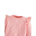 thumbnail image 4 of Gvmfive Baby Girls Ruffled Long Sleeve Tops+Pants Infant Toddler Clothes Outfits Set 3-6 Months, 4 of 7