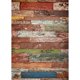 thumbnail image 2 of Fondos de fotografía ABPHQTO 150x220cm Pared de ladrillo piso de madera colorido retro, 2 of 2