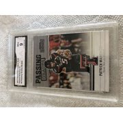 2017 Contenders Draft Football Passing Grades #5 Patrick Mahomes II Texas Tech Raiders RC Rookie GMA 9 Panini Trading Card Serial Number May Vary