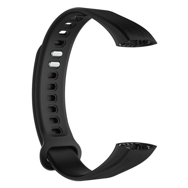 Correa de silicona para reloj, correa de moda para Huawei Honor 3 (negro) WDOplteas Para estrenar