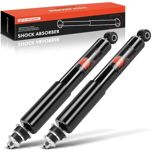 A-Premium Front Shocks Compatible with Chevrolet Colorado 2004-2012 & GMC Canyon 2004-2012 & Isuzu i-350 2006, i-370 2007-2008 - 2x Replacement Suspension Shock Absorber Strut