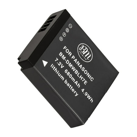 BM Premium DMW-BLH7 Battery for Panasonic Lumix DC-GX850 DMC-LX10 DMC-LX15 DMC-GM1 DMC-GM1K DMC-GM1KA DMC-GM1KS DMC-GM5 DMC-GM5KK Cameras